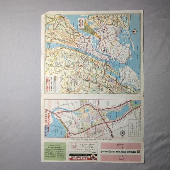 1964-65 New York World's Fair Lot Official Guide Map Postcards Futurama Ephemera - Picture 7 of 16